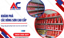 Á Châu Paint - Đa dạng dòng sơn chất lượng, hoàn hảo cho mọi bề mặt