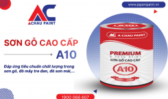 Sơn gỗ cao cấp A10 của Á Châu Paint - Giải pháp hoàn hảo cho mọi bề mặt gỗ